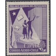 Chile A- 199 1960 Año Mundial del Refugiado MH Chile A- 199 1960 Año Mundial del Refugiado MH
