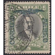 Chile A- 10 1928/32 Centenario de la batalla de Maipo Balmaceda usado Chile A- 10 1928/32 Centenario de la batalla de Maipo Balmaceda usado