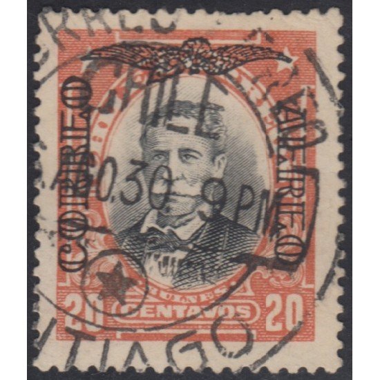 Chile A- 6 1928/32 Centenario de la batalla de Maipo Rulnes usado