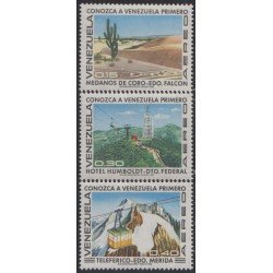 Venezuela A- 964/66 1969 Turismo Hotel Humboldt Teleférico MNH Venezuela A- 964/66 1969 Turismo Hotel Humboldt Teleférico MNH