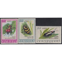 Venezuela A- 947/49 1968 Insectos dañinos Bachaco MNH Venezuela A- 947/49 1968 Insectos dañinos Bachaco MNH