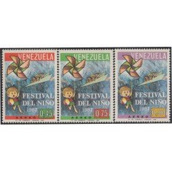 Venezuela A- 925/27 1967 Festival del niño MNH Venezuela A- 925/27 1967 Festival del niño MNH