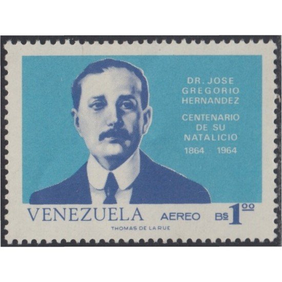 Venezuela A- 890 1966 DR. José Gregorio Hernández MNH Venezuela A- 890 1966 DR. José Gregorio Hernández MNH