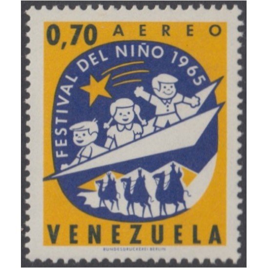 Venezuela  A- 872 1965 Festival del niño MNH