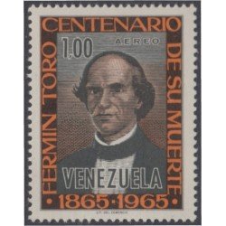 Venezuela A- 871 1965 Fermín Toro Centenario de su Muerte MNH Venezuela A- 871 1965 Fermín Toro Centenario de su Muerte MNH