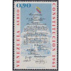 Venezuela A- 1021 1971 Constitución de 1961 MNH Venezuela A- 1021 1971 Constitución de 1961 MNH