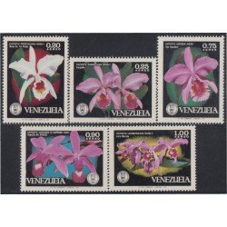Venezuela A- 1016/20 1971 Orquídeas Flores Flowers MH Venezuela A- 1016/20 1971 Orquídeas Flores Flowers MH