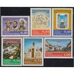 Venezuela A- 971/76 1969 4º Centenario de la Villa de Maracaibo MH Venezuela A- 971/76 1969 4º Centenario de la Villa de Maracaibo MH