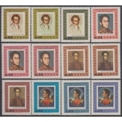 Venezuela A- 929/40 1967 Simón Bolívar MH Venezuela A- 929/40 1967 Simón Bolívar MH