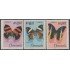 Venezuela  A- 873/75 1966 Mariposas Butterflies MH