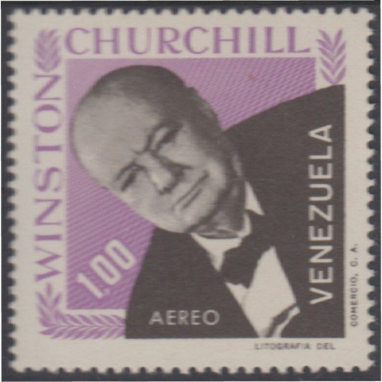 Venezuela  A- 868 1965 Winston Churchill MH