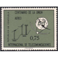 Venezuela A- 866 1965 Centenario de la Unión Internacional de Telecomunicaciones MH Venezuela A- 866 1965 Centenario de la Unión Internacional de Telecomunicaciones MH