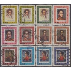 Venezuela A- 895/06 1966 Simón Bolívar usados Venezuela A- 895/06 1966 Simón Bolívar usados