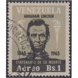 Venezuela A- 8881966 Abraham Lincoln centenario de su muerte usados Venezuela A- 8881966 Abraham Lincoln centenario de su muerte usados