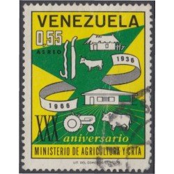 Venezuela A- 876 1966 Ministerio de Agricultura y Cría usados Venezuela A- 876 1966 Ministerio de Agricultura y Cría usados