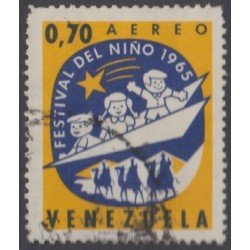 Venezuela A- 872 1965 Festival del niño usados Venezuela A- 872 1965 Festival del niño usados