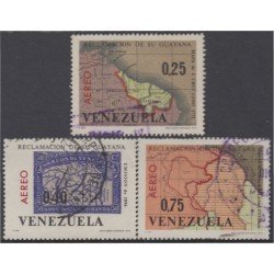Venezuela A- 863/65 1965 Reclamación de su Guayana usados Venezuela A- 863/65 1965 Reclamación de su Guayana usados