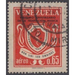 Venezuela A- 858 1965 Vigésimo aniversario de la Federación Médica usados Venezuela A- 858 1965 Vigésimo aniversario de la Federación Médica usados