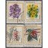 Venezuela  A- 1007/10 1970 Flores indígenas Flowers usados