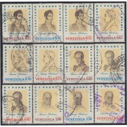 Venezuela A- 980/91 1970 Simón Bolívar usados Venezuela A- 980/91 1970 Simón Bolívar usados