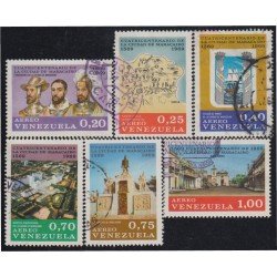 Venezuela A- 971/76 1969 4º Centenario de la Villa de Maracaibo usados Venezuela A- 971/76 1969 4º Centenario de la Villa de Maracaibo usados