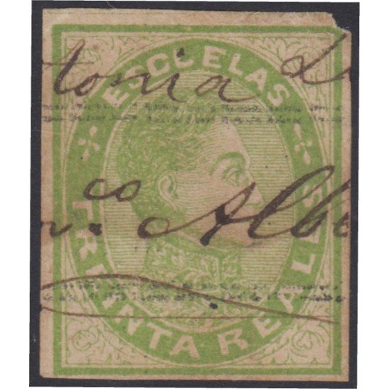 Venezuela Fiscales postales 13A 1871 Simón Bolívar usados Venezuela Fiscales postales 13A 1871 Simón Bolívar usados