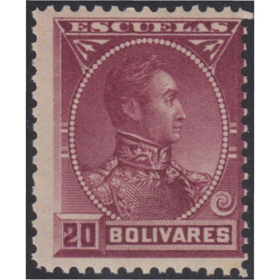 Venezuela Fiscales postales 40 1882 Simón Bolívar MNH Venezuela Fiscales postales 40 1882 Simón Bolívar MNH