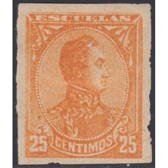 Venezuela Fiscales postales 42 1887 Simón Bolívar MH
