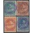 Venezuela Fiscales postales 48/51 1892 Simón Bolívar Resolución 1/10 MH
