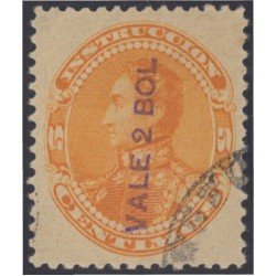 Venezuela Fiscales postales 91 1900 Simón Bolívar usados Venezuela Fiscales postales 91 1900 Simón Bolívar usados