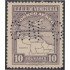 Venezuela Servicio Oficial 15 1931/44 Sello correo aéreo con perforación GN MH