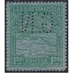Venezuela Servicio Oficial 28 1931/44 Sello correo aéreo con perforación GN MNH Venezuela Servicio Oficial 28 1931/44 Sello correo aéreo con perforación GN MNH