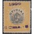 Venezuela Timbres Servicio 6 1899 Escudo Centro negro sin goma