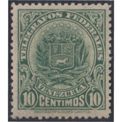 Venezuela Telégrafos 8 1924 Escudo MH Venezuela Telégrafos 8 1924 Escudo MH