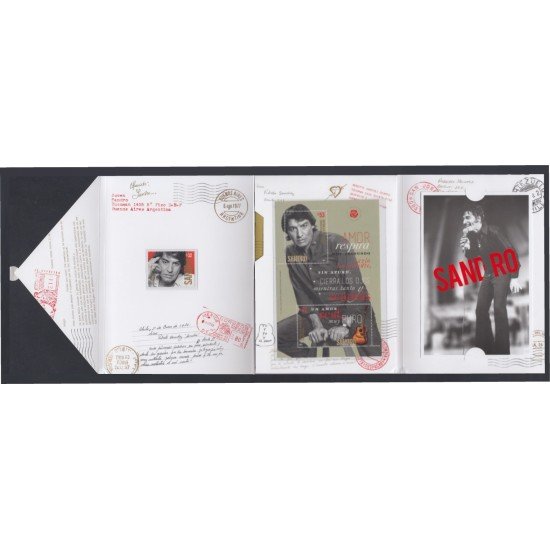 Argentina HB 156 2017 Roberto Sánchez Sandro MNH Carnet