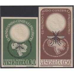 Venezuela 10 SH 1962 El Mundo contra El Paludismo MNH