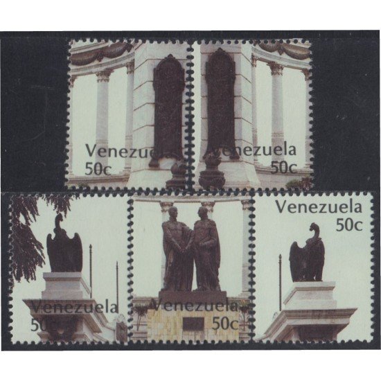 Venezuela 25 SH 1982 Monumento a la entrevista de Guayaquil MNH Venezuela 25 SH 1982 Monumento a la entrevista de Guayaquil MNH