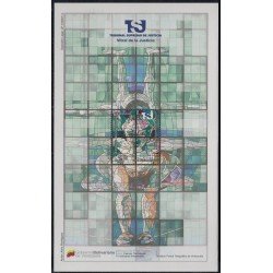 Venezuela 75 HB 2011 Vitral de la Justicia MNH Venezuela 75 HB 2011 Vitral de la Justicia MNH