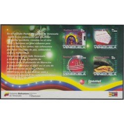 Venezuela 68 HB 2006 Navidad Christmas MNH Venezuela 68 HB 2006 Navidad Christmas MNH