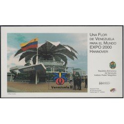 Venezuela 58 HB 2000 Expo 2000 Hannover MNH Venezuela 58 HB 2000 Expo 2000 Hannover MNH