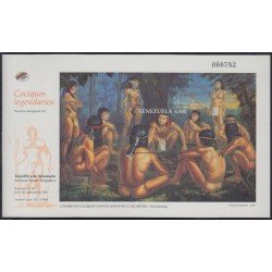 Venezuela 56 HB 1998 Caciques Legendarios Guaicaipuro MNH Venezuela 56 HB 1998 Caciques Legendarios Guaicaipuro MNH