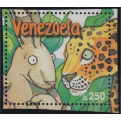 Venezuela 48 SH 1997 Cuentos infantiles venezolanos Conejo Tigre usados Venezuela 48 SH 1997 Cuentos infantiles venezolanos Conejo Tigre usados