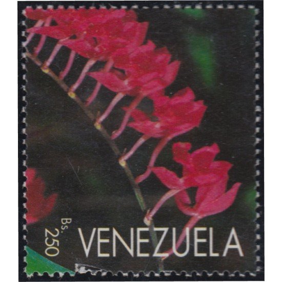 Venezuela 47 SH 1997 Orquídeas Flores Flowers usados Venezuela 47 SH 1997 Orquídeas Flores Flowers usados