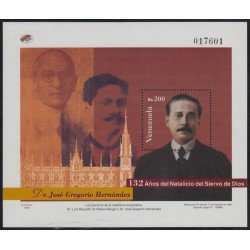 Venezuela 46B HB 1996 Dr. José Gregorio Hernández MNH Venezuela 46B HB 1996 Dr. José Gregorio Hernández MNH