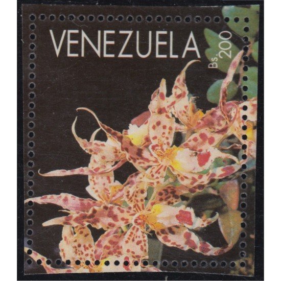 Venezuela 44 SH 1996 Orquídeas Flores Flowers  usados