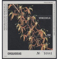 Venezuela 38 HB 1993 Orquídeas Flores Flowers MNH Venezuela 38 HB 1993 Orquídeas Flores Flowers MNH