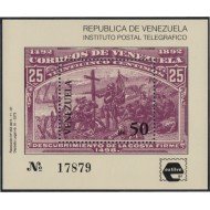 Venezuela 35 HB 1991 Descubrimiento de la Costa Firme 1498 MNH