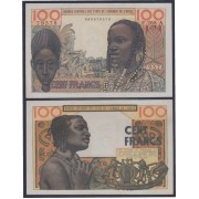 África Estados de oeste 100 Francs 1961 billete banknote sin circular