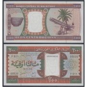 Mauritania 100 Olguiya 1974 billete banknote sin circular