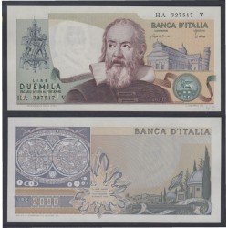 Italia 2000 Liras 1976 Billete Banknote Sin Circular Italia 2000 Liras 1976 Billete Banknote Sin Circular